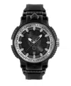 Plein Sport Tiger Power Silicone Watch In Black