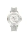Plein Sport Men's Touchdown Stainless Steel & Silicon Strap Watch/44mm In Grey