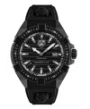Plein Sport Urban Pulse Silicone Watch In Black