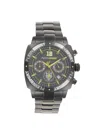 Plein Sport Men's Wildcat Ip Black Stainless Steel Bracelet Watch/40mm In Black