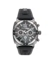 Plein Sport Men's Wildcat Stainless Steel & Silicone Strap Watch/40mm In Black