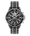 Plein Sport Mens Glam Chrono Chronograph Quartz Two Tone Stainless Steel 44mm In Two Tone