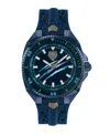 Plein Sport Mens Thunder Force 3 Hand Quartz Blue Silicone Strap 47mm In Blue