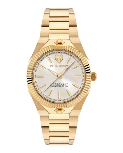 Plein Sport Metronaut Bracelet Watch In Gold