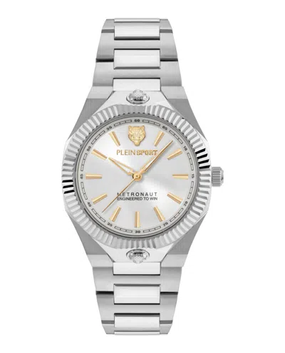 Plein Sport Metronaut Bracelet Watch In Silver