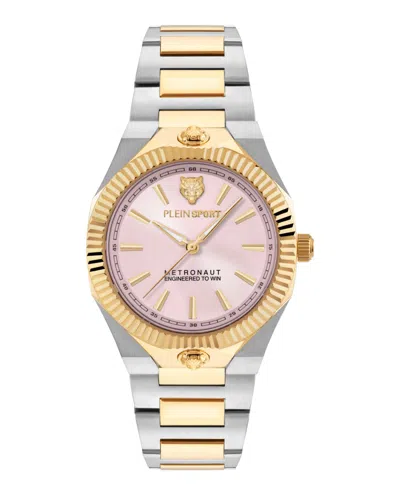 Plein Sport Metronaut Bracelet Watch In Gold