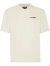 Plein Sport Micro Rib T-shirt Round Neck Ss In 灰色