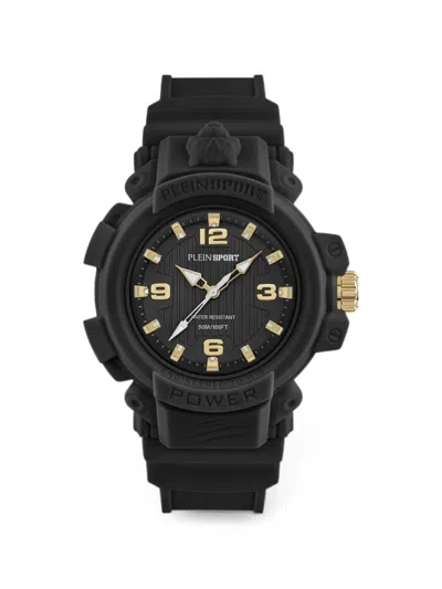 Plein Sport New Combat 44mm Watch In Black