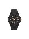 Plein Sport New Fearless Silicone Watch In Black