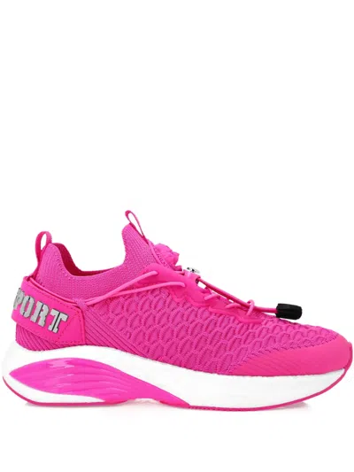 Plein Sport Ninja Shadow Sneakers In Pink