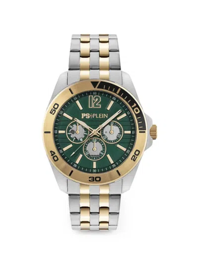 Plein Sport Nitro Xtreme 43mm Watch In Silver | ModeSens
