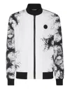 Plein Sport Splash Extreme Bomber Jacket In Multi