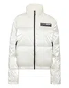 Plein Sport Nylon Bomber In White