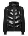 Plein Sport Logo-appliqué Padded Jacket In Black