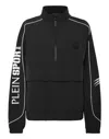 Plein Sport Nylon Piping Anorak Ls Scratch In Black