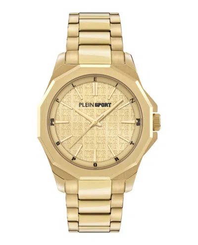 Plein Sport Onyx Ultra Bracelet Watch In Gold
