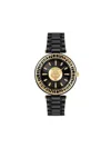 Plein Sport Opium Watch With Black Sunray Dial In Black