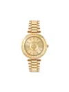 Plein Sport Opium Bracelet Watch With Champagne Sunray Dial In Gold