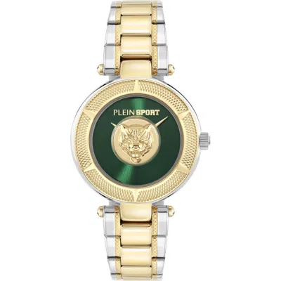 Plein Sport Opium Bracelet Watch, 38mm In Two Tone