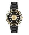 Plein Sport Opium Watch With Black Sunray Dial In Multi