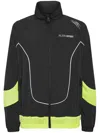 Plein Sport Technical Jogging Bomber Jacket Ls Scratch In Multi