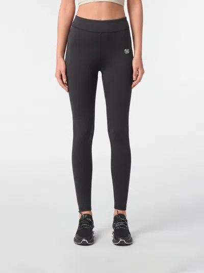 Plein Sport Pants Woman In Black