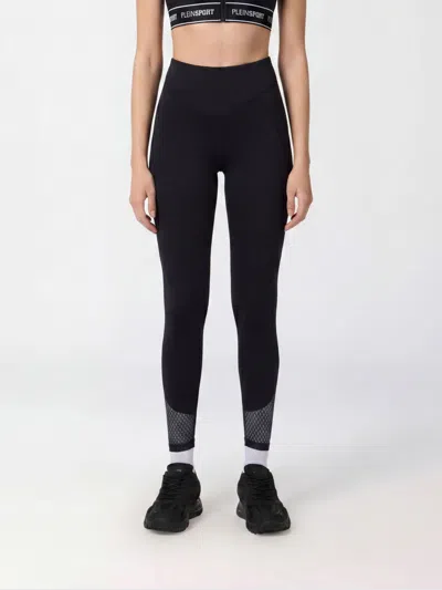 Plein Sport Pants Woman In Black