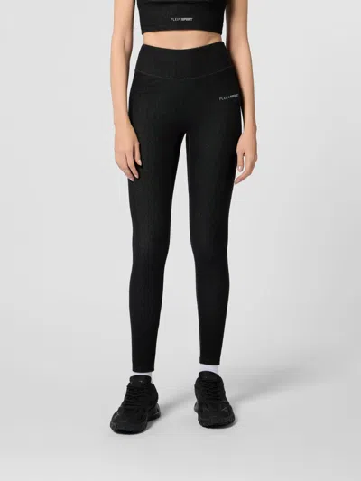Plein Sport Pants Woman In Black
