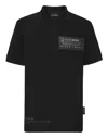 Plein Sport Polo Shirt Ss In Black