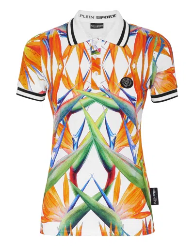 Plein Sport Polo Shirt Ss In Multi