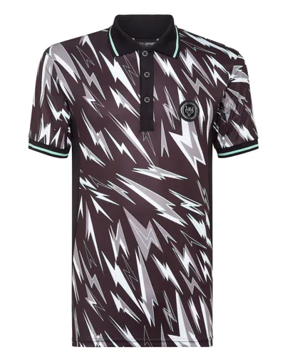 Plein Sport Polo Shirt Ss In Multi