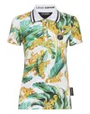 Plein Sport Polo Shirt Ss In Multi