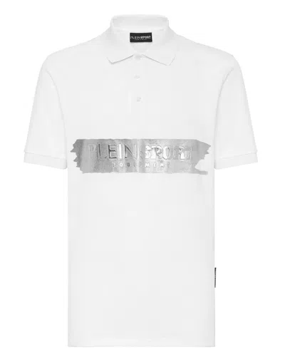 Plein Sport Polo Shirt Ss In White