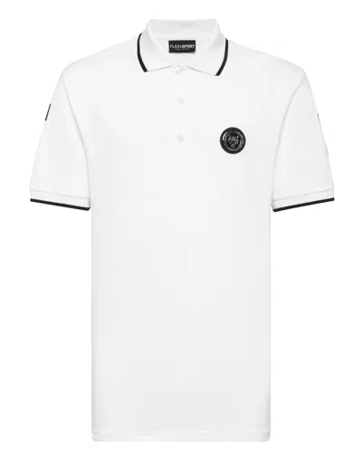 Plein Sport Polo Shirt Ss In White