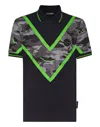 Plein Sport Amazon Edition Cotton Polo Shirt In Multi