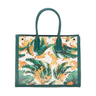 Plein Sport Polyethylene Shoulder Women's Bag In Green