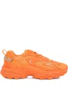 Plein Sport Pulse X Mesh Sneakers In Orange