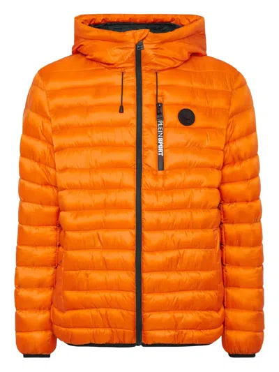 Plein Sport Light Jacket Bollo Tiger In Orange