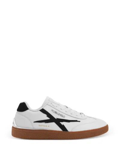 Plein Sport Raptor-x Logo-detail Low-top Sneakers In White