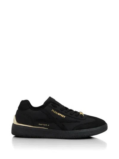 Plein Sport Low-top Sneakers Raptor-x Unisex In Black