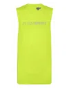 Plein Sport Reflective Tank Top Round Neck In Multi