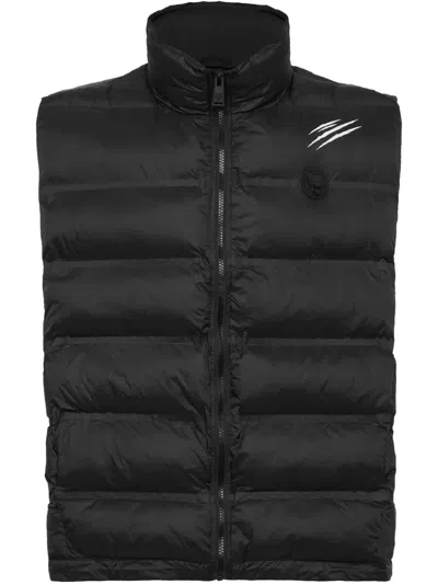 PLEIN SPORT REVERSIBLE PADDED GILET