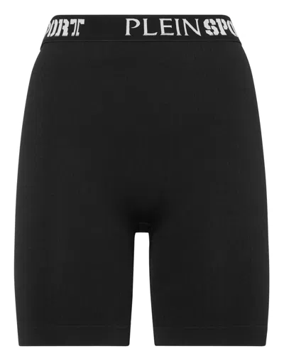 Plein Sport Rib Seamless Biker Shorts Logo