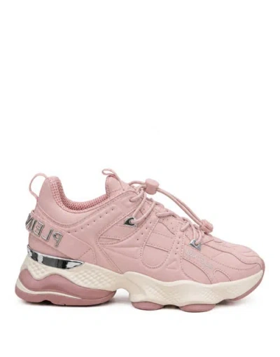 Plein Sport Runner Beast X-01 Nappa Unisex In Animal Print