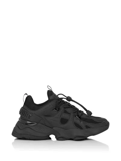 Plein Sport Runner Beast X-01 Panelled Sneakers In Multi