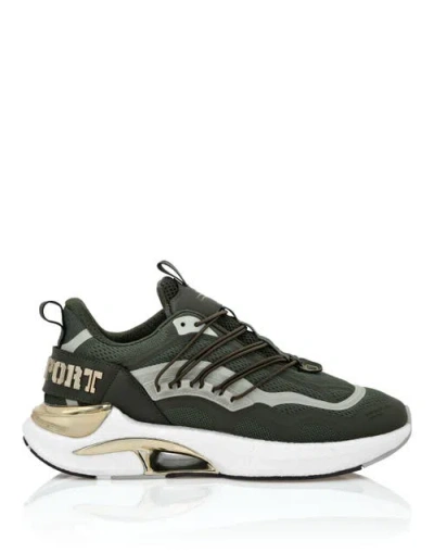 Plein Sport Runner Pressure //gen.x.04 Unisex In Black