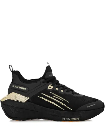 Plein Sport Runner Ps Extra Light Sneakers In Black