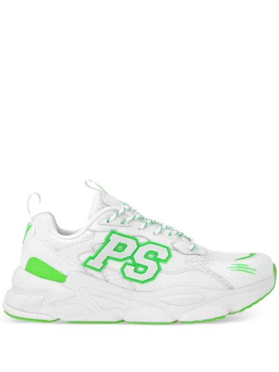 Plein Sport Runner Ps Trainers In White