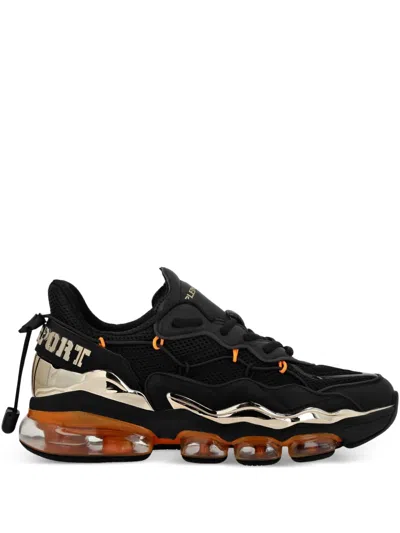 Plein Sport Runner Ps Sneakers In Black