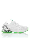 Plein Sport Runner Ps Thunder Mix Sneakers In Grey
